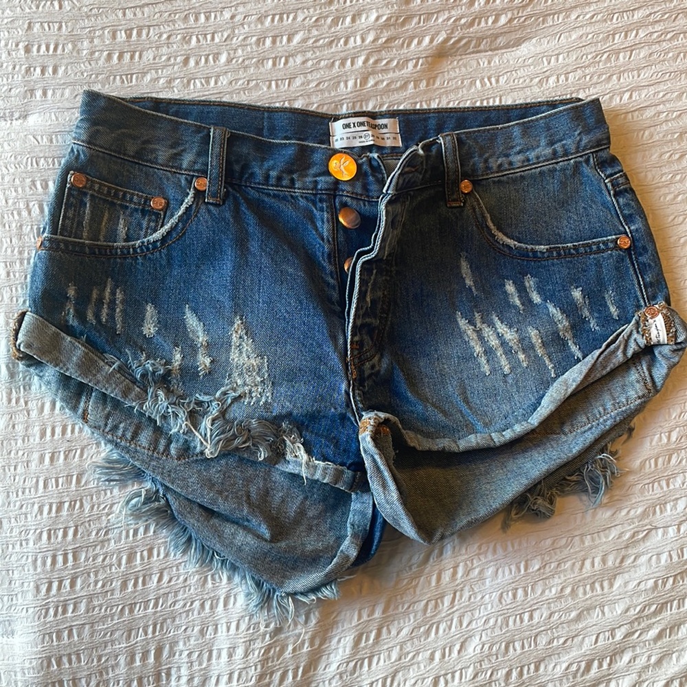 Cut off shorts by One teaspoon size 27
